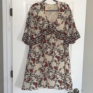 Max Studio London floral Midi Dress